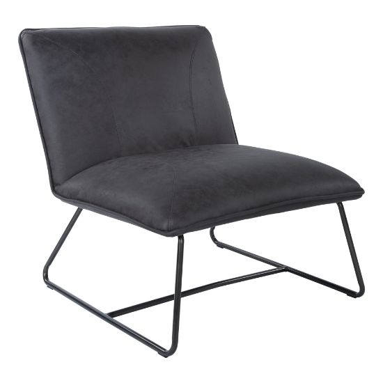 Picture of Ave Six Brocton Chair, Charcoal/Gunmetal Gray