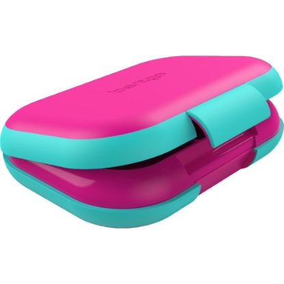 Picture of Bentgo Kids Chill Lunch Box, 2inH x 6-1/2inW x 9inD, Fuchsia/Teal