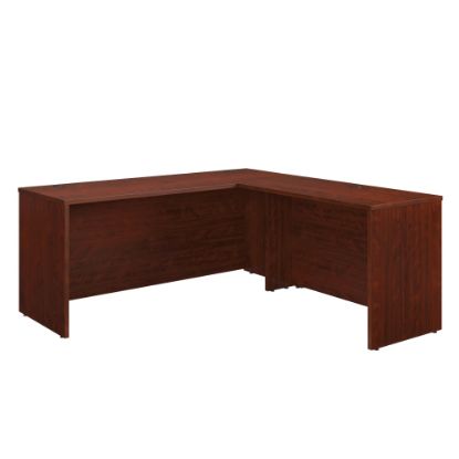 Picture of Sauder Affirm 72inW x 36inD Executive Computer Desk With 42in Return, Classic Cherry