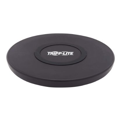 Picture of Tripp Lite Wireless Phone Charger - 10W, Qi Certified, Apple and Samsung Compatible, Black - Wireless charging pad - 10 Watt - 1.1 A - black - for P/N: U280-W01-QC3-1, U280-W02-A1C1