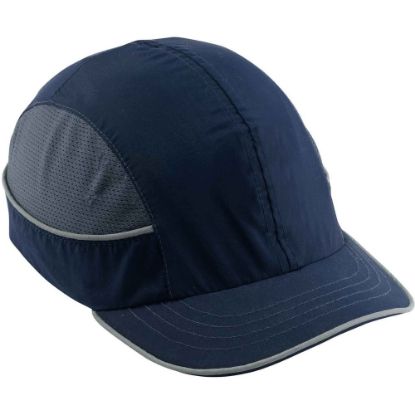 Picture of Ergodyne Skullerz 8950 Bump Cap, Short Brim, Navy