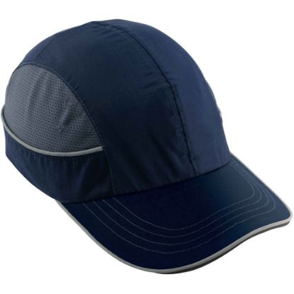 Picture of Ergodyne Skullerz Bump Cap, 8950 Long Brim, Navy