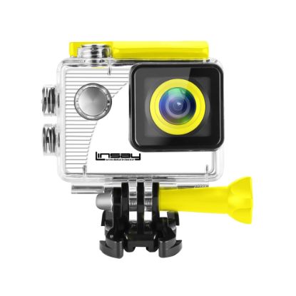 Picture of Linsay Kids Funny 5.0-Megapixel Action Camera, Yellow, X5000AY