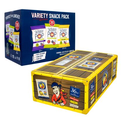 Picture of Skinny Pop Variety Pack/Pirates Booty Aged White Cheddar Bundle