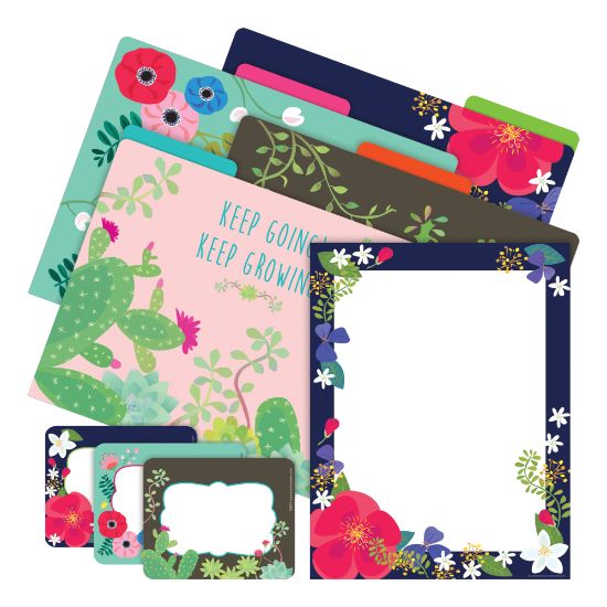 Picture of Barker Creek Get Organized Kit, Letter Size, Petals