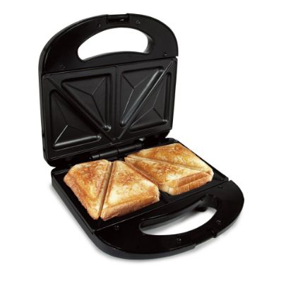 Picture of Better Chef Sandwich Grill, 3-3/4inH x 9-1/4inW x 9inD, Black