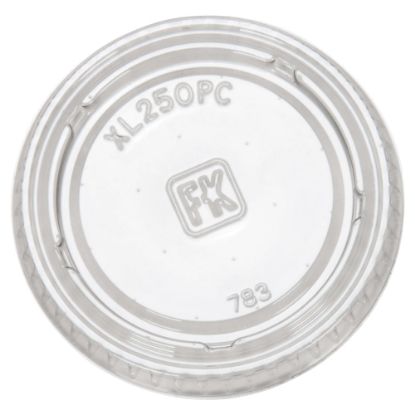 Picture of Fabri-Kal Portion Cup Lids, For 1.5 Oz - 2.5 Oz Cups, Clear, Pack Of 2,500 Lids