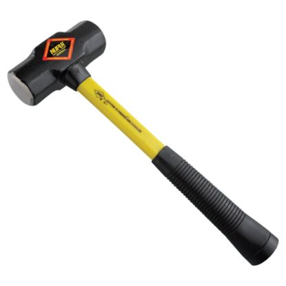 Picture of Blacksmiths Double-Face Steel-Head Sledge Hammer, 4 lb, 14 in Classic Handle