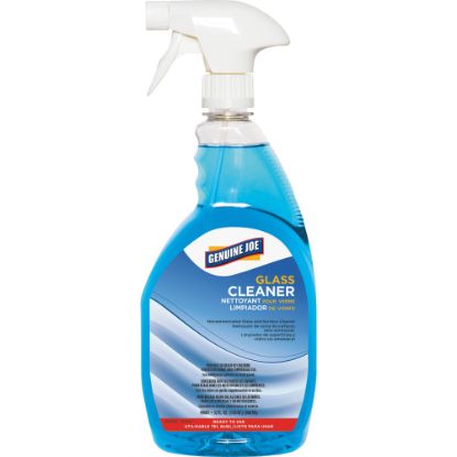 Picture of Genuine Joe Non-Ammoniated Glass Cleaner Spray, 32 Oz Bottle