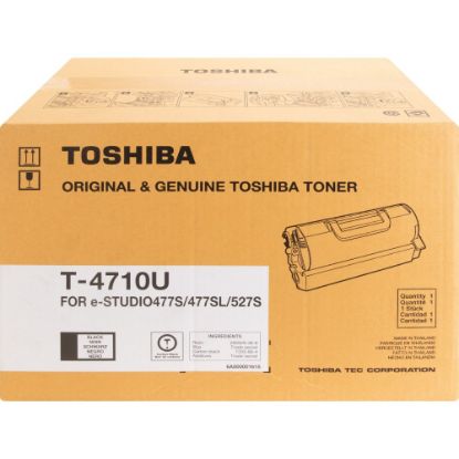 Picture of Toshiba T4710U Original Laser Toner Cartridge - Black - 1 Each - 36000 Pages