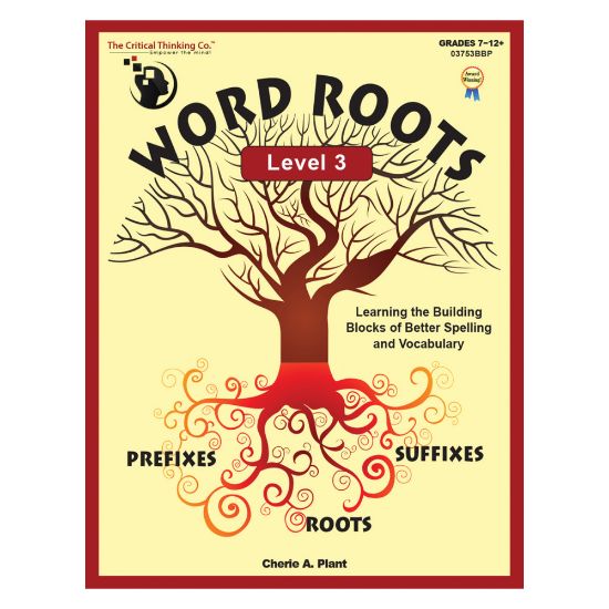 Picture of The Critical Thinking Co. Word Roots Level 3 Workbook, Grades 7-12