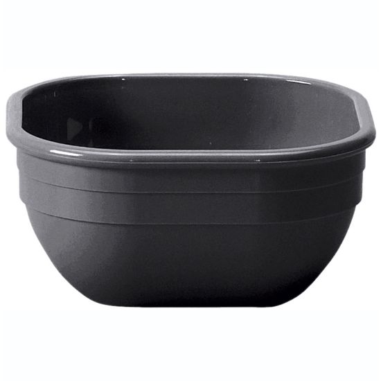 Picture of Cambro Camwear Dinnerware Bowls, Square, Black, Pack Of 48 Bowls