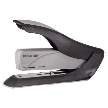 Picture of Bostitch Spring-Powered Heavy Duty Stapler, 60-Sheet Capacity, Black/Silver