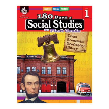 Picture of Shell Education 180 Days Of Social Studies, Grade 1