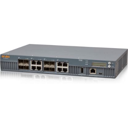 Picture of HPE 7030 Wireless LAN Controller - 8 x Network (RJ-45) - Rack-mountable