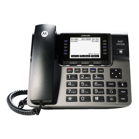 Picture of Motorola 4-Line Desk Phone Base Station With Digital Answering System, ML1000