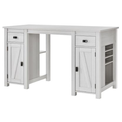 Picture of Ameriwood Home Farmington 52inW Writing Desk/Craft Table, Ivory Pine