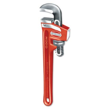 Picture of Cast Iron Pipe Wrenches, Alloy Steel Jaw, 10 in