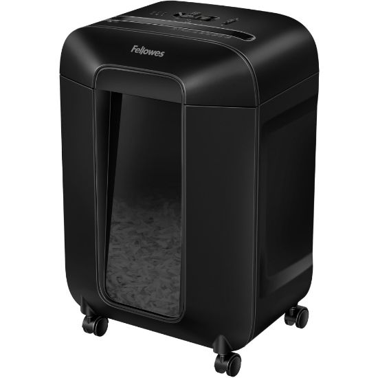 Picture of Fellowes LX85 Cross Cut 12-Sheet Home Office Paper Shredder with SafeSense, Black