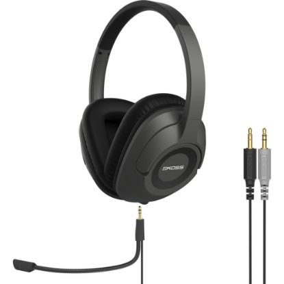 Picture of Koss SB42 Headset - Stereo - Wired - 20 Hz - 20 kHz - Over-the-head - Binaural - Circumaural - 8 ft Cable