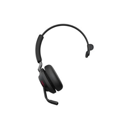 Picture of Jabra Evolve2 65 Headset - Mono - USB Type A - Wireless - Bluetooth - Over-the-head - Monaural - Supra-aural - Black