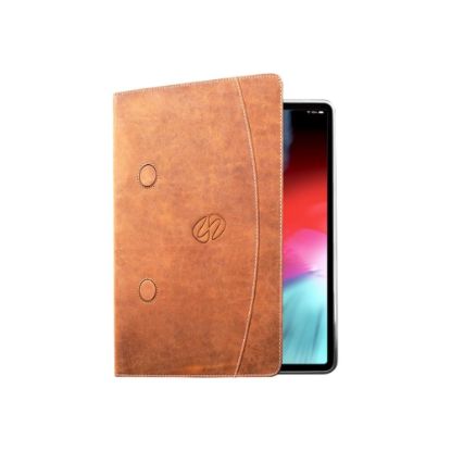 Picture of MacCase Premium Folios - Flip cover for tablet - leather - vintage brown - 11in - for Apple 11-inch iPad Pro (1st generation)