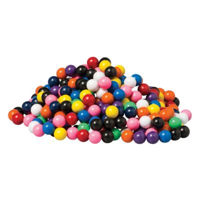 Picture of Dowling Magnets Solid Magnet Marbles, 5/8in, Assorted, Pack Of 400 Marbles