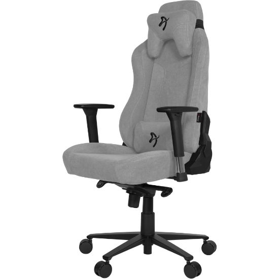 Picture of Arozzi Vernazza Premium Ergonomic Fabric High-Back Gaming Chair, Light Gray