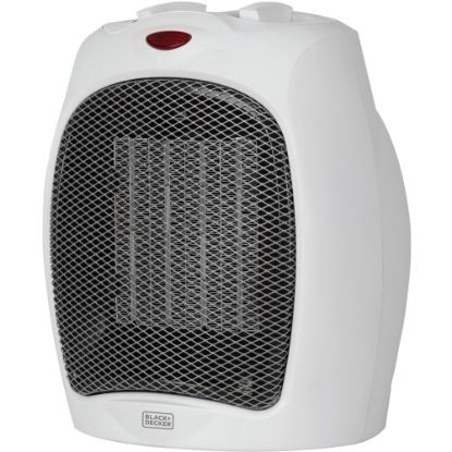 Picture of Black+Decker BHDC500W46 1,500W Desktop Ceramic Heater, White