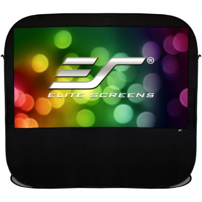 Picture of Elite Screens Pop-up Cinema Series - 84-INCH, 16:9, Portable Spring Indoor Outdoor Camping Projector Screen, POP84H, 2-YEAR WARRANTY"