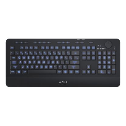 Picture of Azio Vision KB510W Large Font Wireless Keyboard