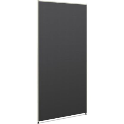 Picture of HON Verse Office Partition - 36in Width x 1.5in Depth x 72in Height - Metal - Graphite