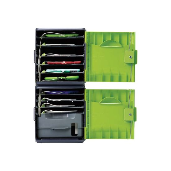 Picture of Copernicus Tech Tub2 - Storage box - for 10 tablets - lockable - ABS plastic - surface mountable