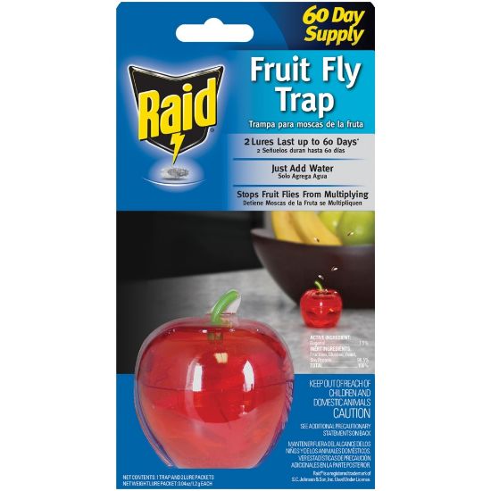 Picture of Raid Apple Fruit Fly Trap, 1.6 Oz