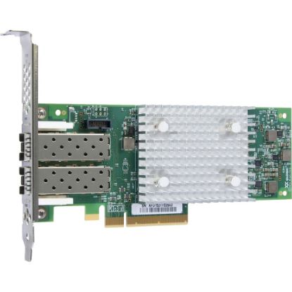 Picture of HPE StoreFabric SN1100Q 16Gb Dual Port Fibre Channel Host Bus Adapter - PCI Express 3.0 - 16 Gbit/s - 2 x Total Fibre Channel Port(s) - 2 x LC Port(s) - SFP+ - Plug-in Card