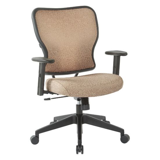 Picture of Office Star Space Seating 213 Series Deluxe Fabric 2-To-1 Mechanical Height-Adjustable Mid-Back Chair, Sand