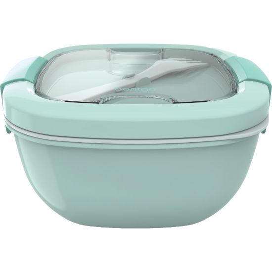 Picture of Bentgo Salad Lunch Container, 4in x 7-1/4in, Coastal Aqua