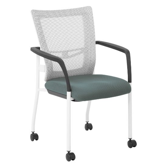 Picture of Office Star ProGrid Mesh-Back Visitors Chair, Gray