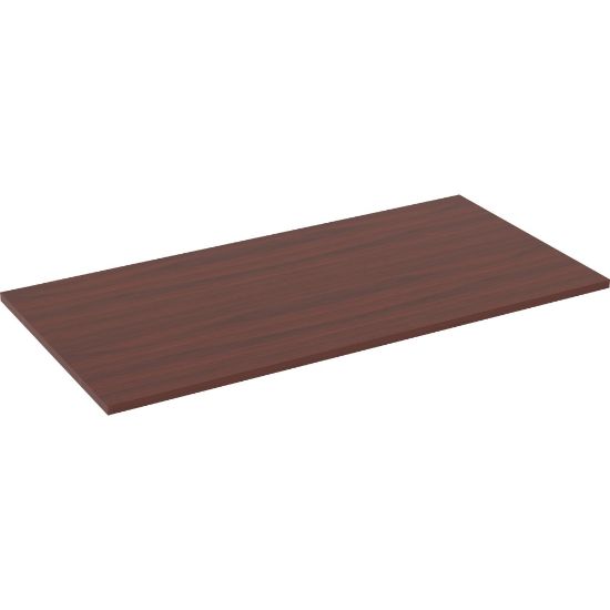 Picture of Lorell Relevance Series Desk Top, 60inW x 29 1/2inD, Mahogany