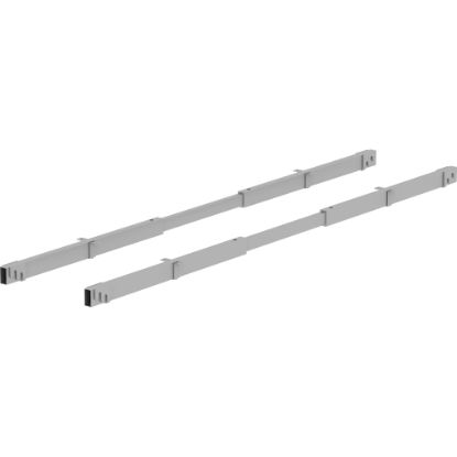 Picture of Lorell Relevance Series Adjustable Crossbar Set, Silver