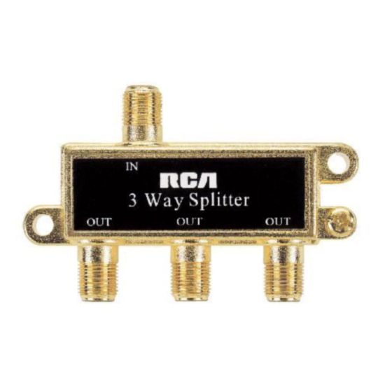 Picture of RCA 3-Way Deluxe Signal Splitter