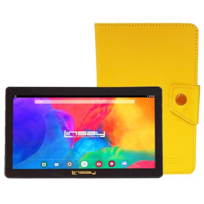 Picture of Linsay F7 Tablet, 7in Screen, 2GB Memory, 64GB Storage, Android 13, Yellow