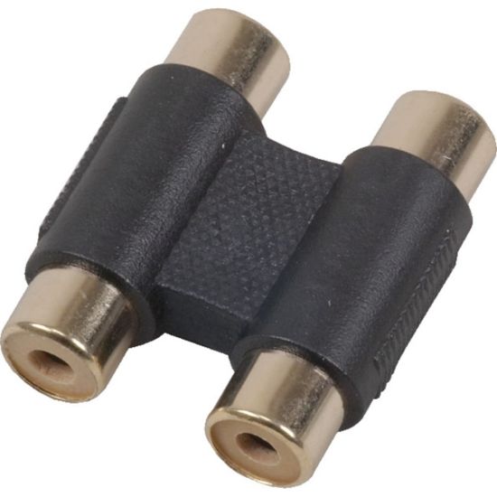 Picture of VOXX Electronics AH210N Audio Connector Adapter - 2 x RCA Stereo Audio Female - 2 x RCA Stereo Audio Female