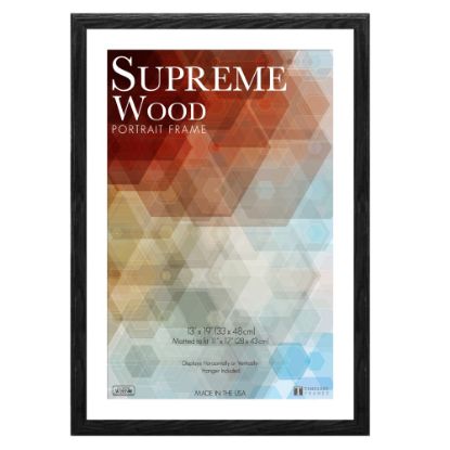 Picture of Timeless Frames Supreme Picture Frame, 13in x 19in, Black