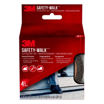 Picture of 3M Safety-Walk Slip-Resistant Tape, 610B-R4X180, 4in x 15', Black