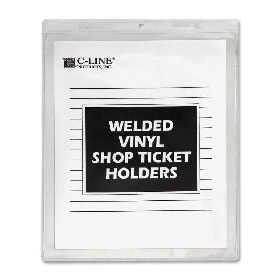 Picture of C-Line Vinyl Shop Ticket Holders, 9in x 12in, Box of 50