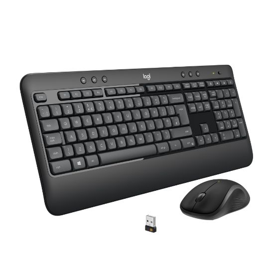 Picture of Logitech MK540 Advanced Wireless Keyboard and Mouse Combo, Black