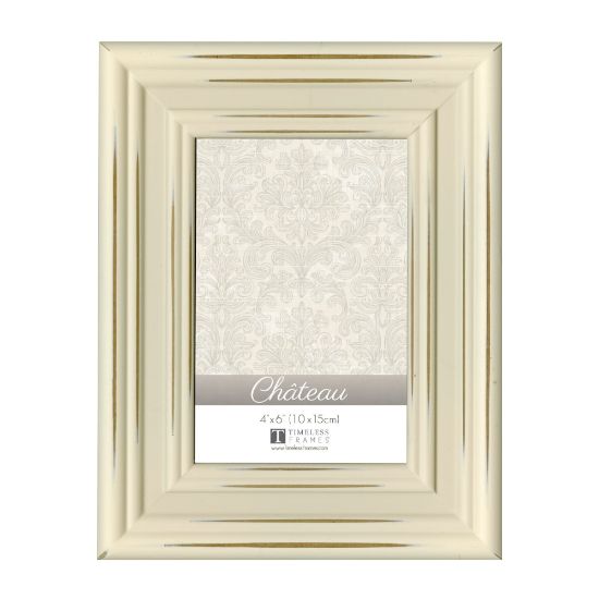 Picture of Timeless Frames Chateau Frame, 4in x 6in, Cream