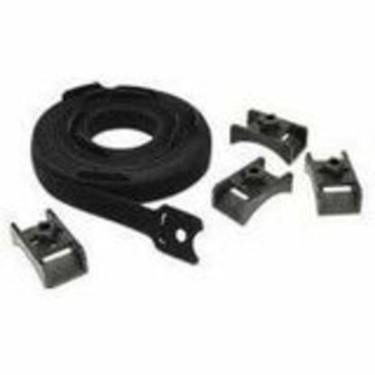 Picture of APC Toolless Hook and Loop Cable Manager - Cable Bundler - Black - 10 - 0U Rack Height - TAA Compliant