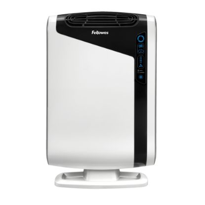 Picture of Fellowes AeraMax DX95 HEPA Air Purifier, 600 Sq. Ft. Coverage, White/Black